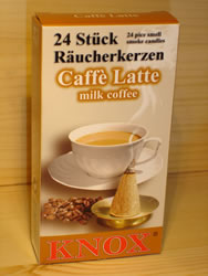 KNOX - Räucherkerzen Caffee Latte