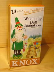 KNOX - Räucherkerzen Waldhonig